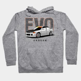 JDM car Mitsubishi Lancer evo Hoodie